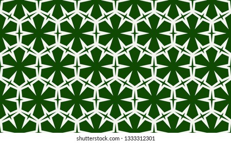 Abstract green light background.Vector seamless pattern