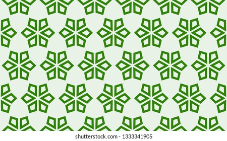 Abstract green light background.Vector seamless pattern