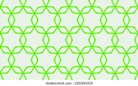 Abstract green light background.Vector seamless pattern