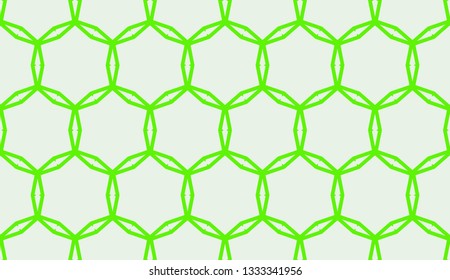 Abstract green light background.Vector seamless pattern