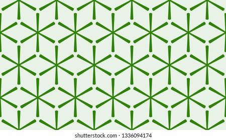 Abstract green light background.Vector seamless pattern