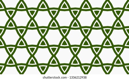 Abstract green light background.Vector seamless pattern