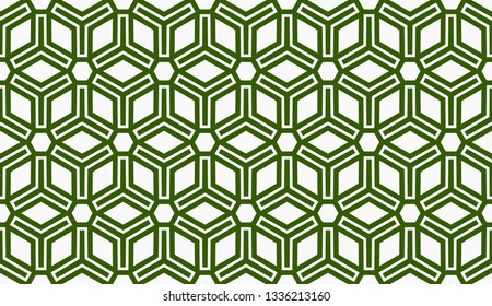 Abstract green light background.Vector seamless pattern