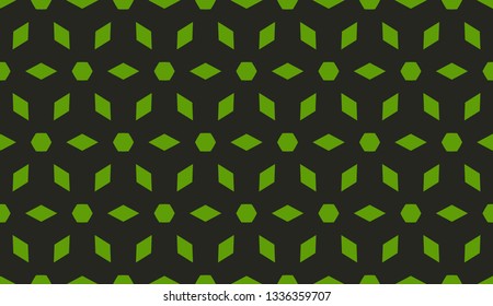 Abstract green light background.Vector seamless pattern