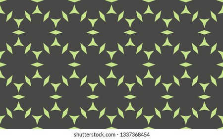 Abstract green light background.Vector seamless pattern