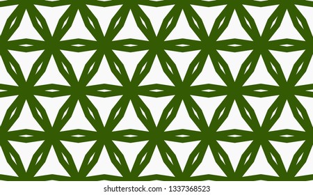 Abstract green light background.Vector seamless pattern