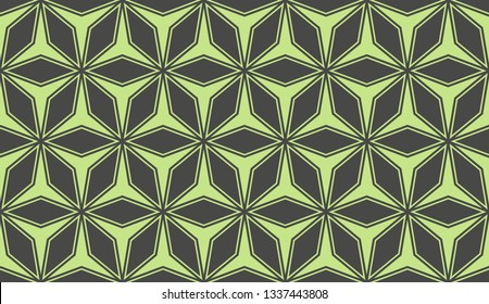 Abstract green light background.Vector seamless pattern