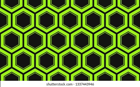 Abstract green light background.Vector seamless pattern