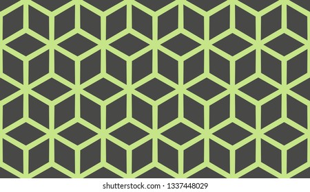 Abstract green light background.Vector seamless pattern
