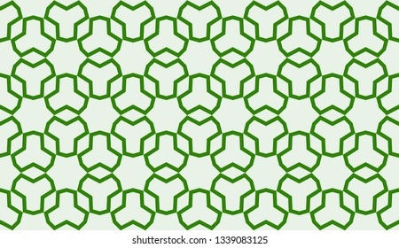 Abstract green light background.Vector seamless pattern