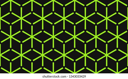 Abstract green light background.Vector seamless pattern
