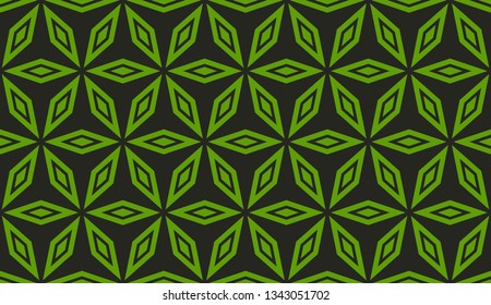 Abstract green light background.Vector seamless pattern
