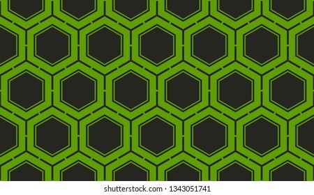 Abstract green light background.Vector seamless pattern