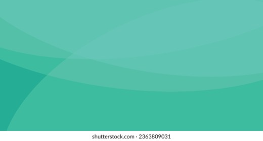 Abstract green light color background. curved line. digital background. curves of color and shape. Dynamic shape composition. Vector illustration