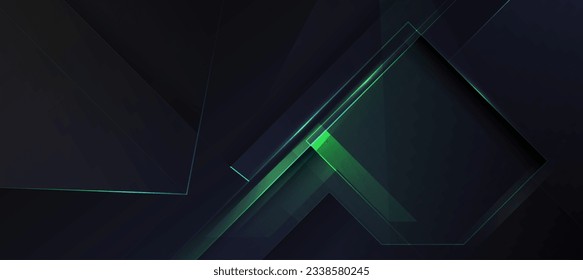 abstract green light element background, a high-tech background for promoting tech device products and for selling product