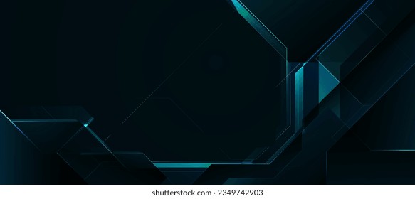 abstract green light element  and a high-tech background for promoting tech device products and for selling product