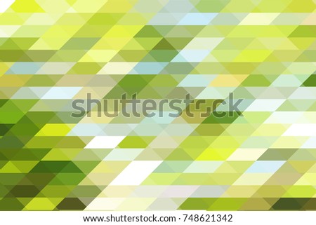 Abstract green light template background. mosaic