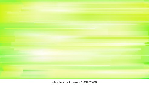 Abstract green line background. Business card. Blurred lines. Modern template for business