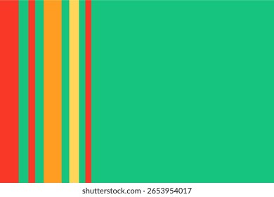 Abstract green line background no wave