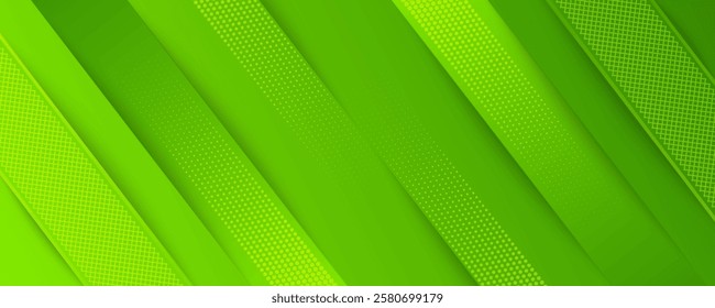 Abstract green line background. Vector EPS 10