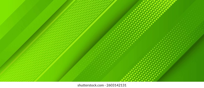 Abstract green line background. Vector EPS 10