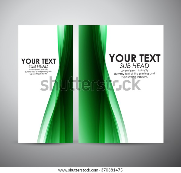 Abstract Green Line Graphic Resources Design Stock Vector (Royalty Free ...