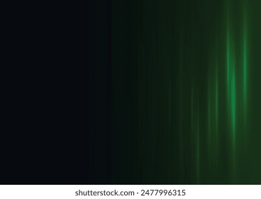 Abstractas fondo de diseño de presentación de luz de línea verde. Ilustración vectorial.
