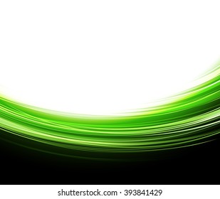 Abstract green lines background