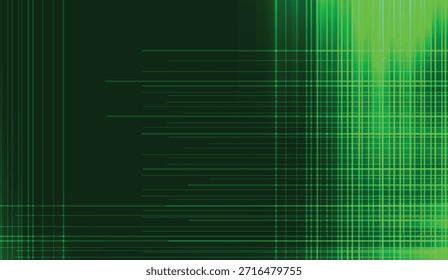 Abstract Green Lines and Squares Background: Geometric Visual Elements for Digital Art and Graphic Design, offering a fresh and modern look for website backgrounds or presentations