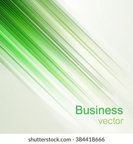 abstract green lines vector background