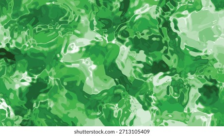 Fundo líquido verde abstrato com padrões fluindo e ondulando para projetos criativos, Abstracts Plastic Water, estoque de royalty.