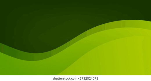 Fondo líquido verde Abstractas. Fondo moderno con degradado verde. Composición de Formas de gradiente de fluido