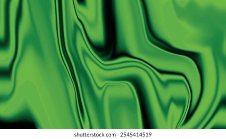 Abstract green liquid marble texture background. Modern liquid background. Green abstract background.