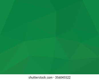abstract green low polygon background