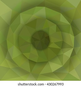 abstract green low polygon background