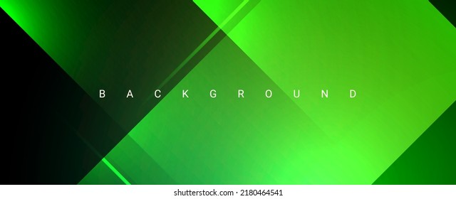 Abstract green luxury motion lines design modern background template
