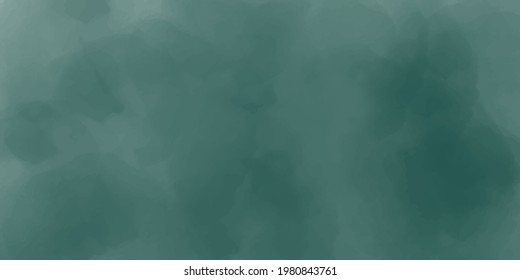 Abstract green marble fluid painted background. Alcohol ink or watercolor art. Editable vector texture backdrop