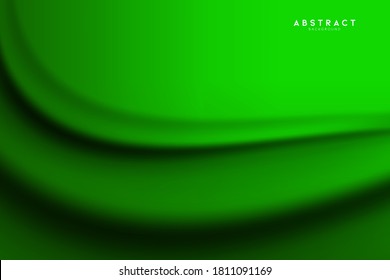 Abstract green mesh gradient background or wallpaper backdrop, Vector eps