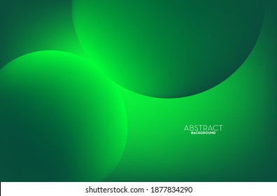 Abstract green mesh gradient background or banner website, green design wallpaper smooth concept, vector eps
