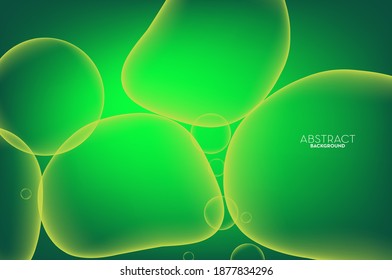 Abstract green mesh gradient background or banner website, green design wallpaper smooth concept, vector eps

