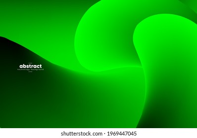 Abstract Green Mesh Gradient Background Wallpaper Stock Vector (Royalty ...