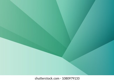 Abstract green modern background