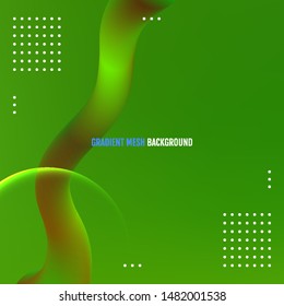 Abstract Green modern graphic element. Green Minimalistic design,modern diagonal abstract background.