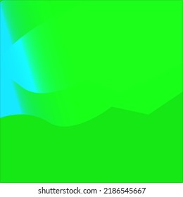 Abstract green modern wave soft plush texture with smooth and clean vector smooth background illustration.