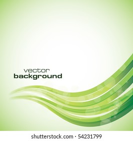 abstract green motion background eps10
