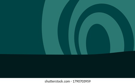 abstract green motion background loop