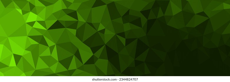 fondo de naturaleza verde abstracto con triángulos