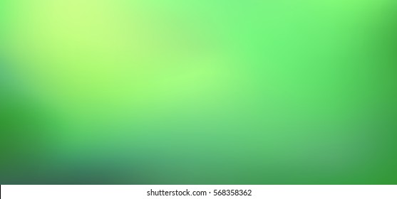 Abstract green nature blurred gradient background  Vector illustration  Ecology concept for your graphic design  banner poster 