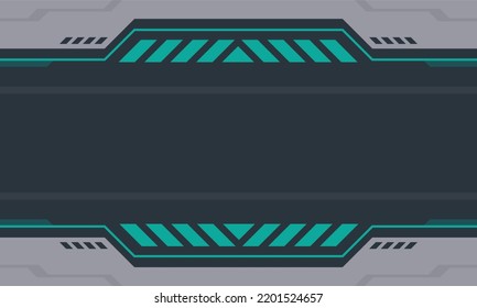 Abstract Green Offline Twitch Banner Template