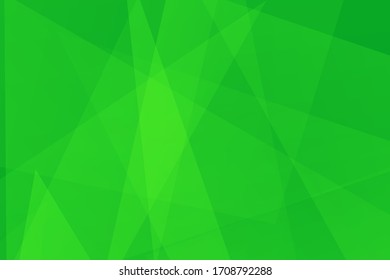 Abstraktes Grün auf hellgrünem Hintergrund, modernes Design. Vektorillustration, Abbildung EPS10.